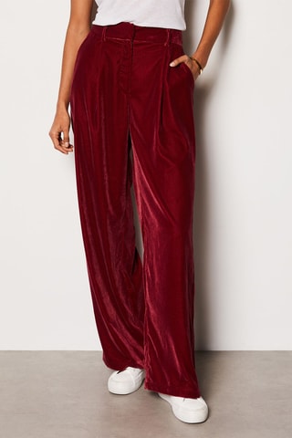 Pantalon en velours Merida - Bordeaux