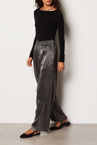 Pantalon plissé Filante - Gris