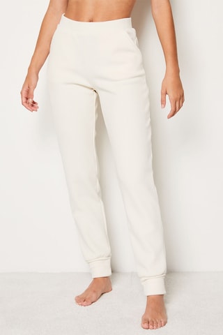 Jogging taille haute Pijy - Ecru