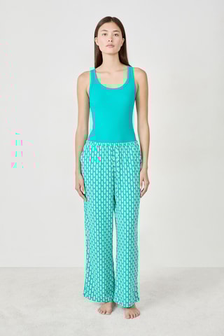 Pantalon droit Bansi - Vert