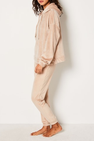 Jogging en velours Pekan - Taupe