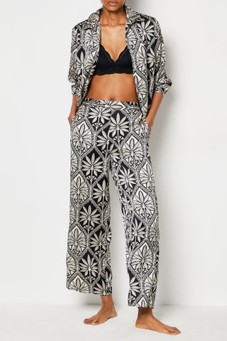 Pantalon Silan - Noir et blanc