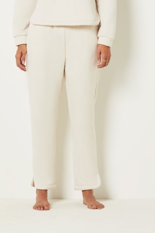 Pantalon taille haute Danae - Beige - Etam