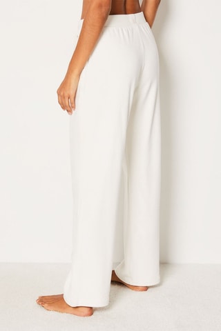 Pantalon en velours Polka - Ecru