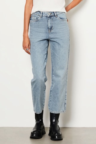 Jean 7/8 taille haute Ducas - Bleu roi