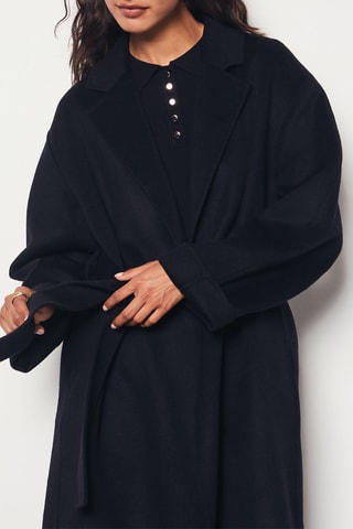 Manteau en laine Lawrence - Noir