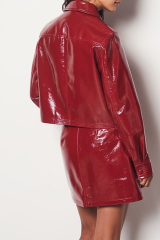 Veste Litchi - Rouge