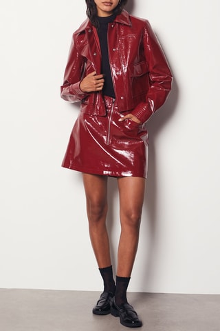 Veste Litchi - Rouge