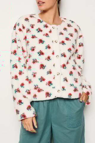 Veste Willan - Blanc et rouge