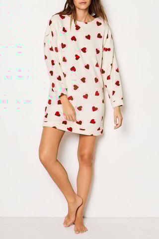 Chemise de nuit Ginio - Ecru