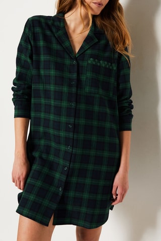 Chemise de nuit Warris - Vert foncé