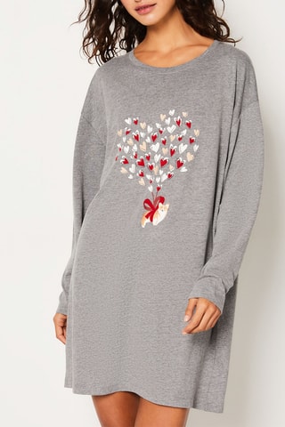 Chemise de nuit Goliat - Gris