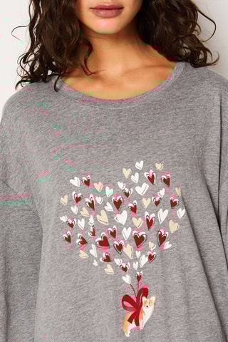 Chemise de nuit Goliat - Gris