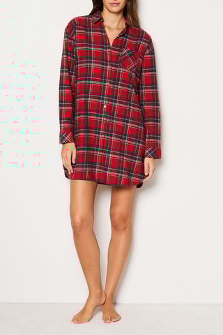 Chemise de nuit Georgy - Rouge