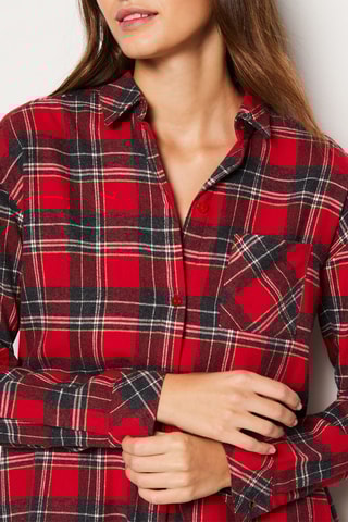 Chemise de nuit Georgy - Rouge