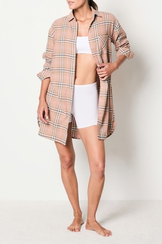 Chemise de nuit Manille - Rose poudré