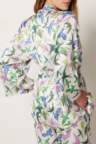 Déshabillé Janna - Bleu cobalt