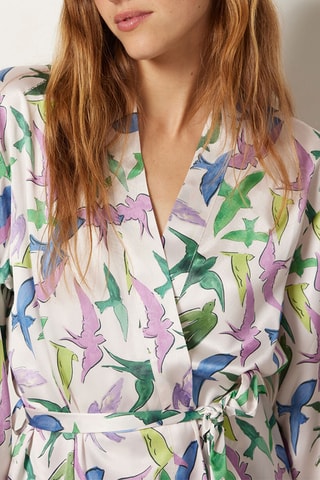 Déshabillé Janna - Bleu cobalt