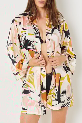 Déshabillé Tropic Memories - Multicolore - Etam