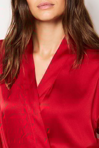 Déshabillé Starry - Rouge