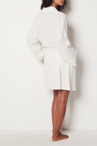 Peignoir Citrus Garden Spe -  Écru