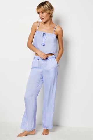 Top de pyjama sans manches  - Summer Time In The G -  Lilas