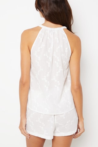 Top de pyjama - Blanc