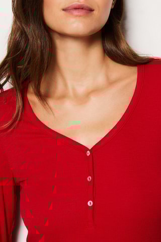 T-shirt de pyjama Geamie -  Rouge