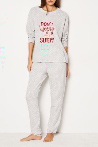T-shirt de pyjama Gary -  Gris clair