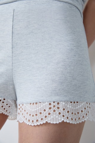 Short de pyjama Josephine - Gris clair