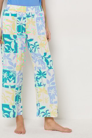 Pantalon de pyjama  - Greek Salad -  Blanc