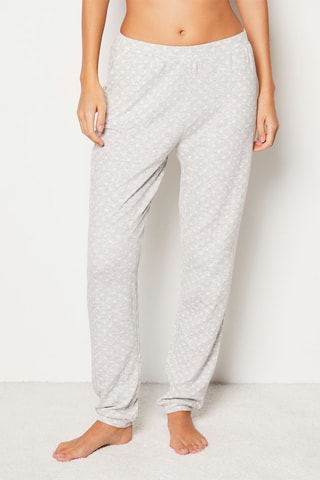 Pantalon de pyjama  - A Very Corgi Christm -  Gris clair