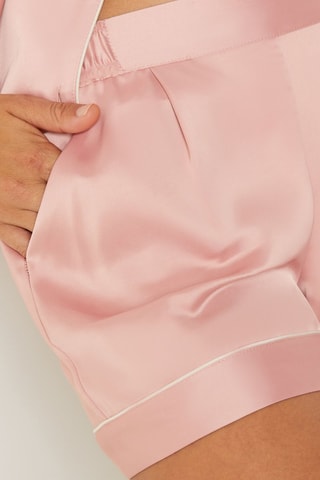 Short de pyjama Gia - Rose poudré