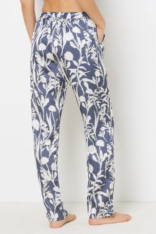 Pantalon de pyjama - Bleu foncé et blanc - Etam