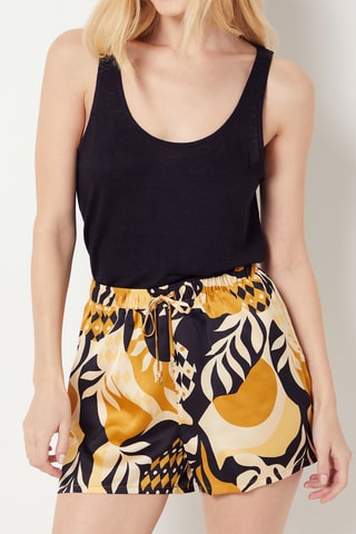 Short de pyjama Bendjy - Jaune