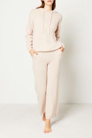 Pantalon de pyjama en cachemire  - Warm Premium -  Beige