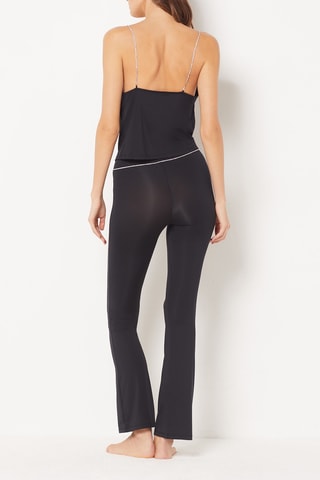 Pantalon de pyjama Glossy - Noir