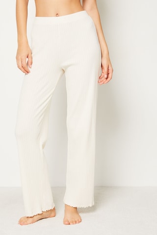 Pantalon de pyjama  - Be Loved -  Écru