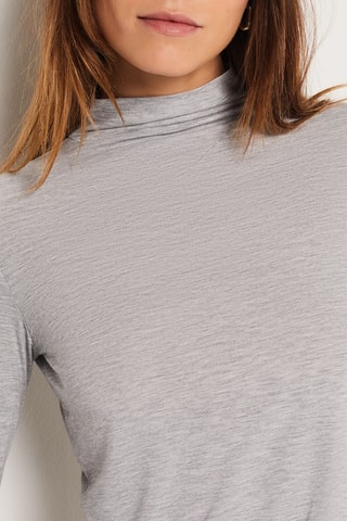 Top Warm me up - Gris clair