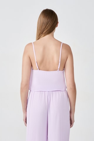 Top de pyjama sans manches  - Delicate Breeze -  Lilas