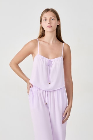 Top de pyjama sans manches  - Delicate Breeze -  Lilas