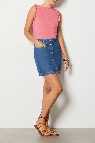 Top Floom - Rose chiné