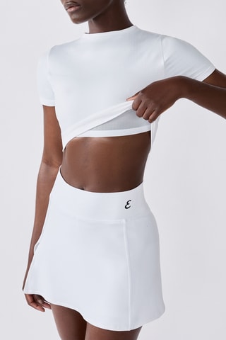 Crop top Eta - Blanc