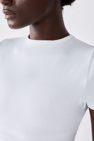 Crop top Eta - Blanc
