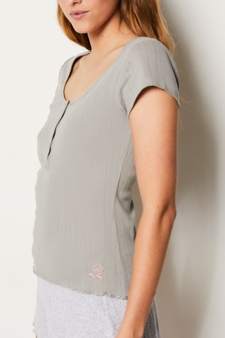 Top  - Woodland Escape -  Vert pâle