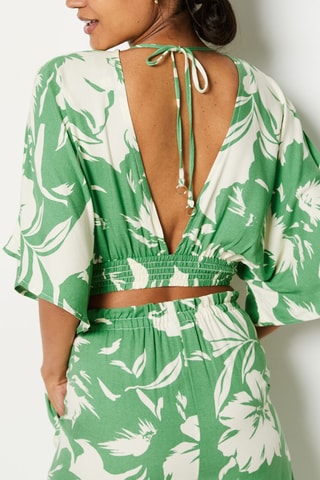 Crop top Jubika -  Vert clair