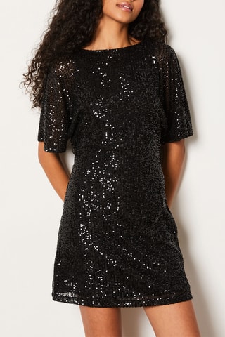 Robe droite Fegha - Noir