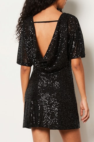 Robe droite Fegha - Noir