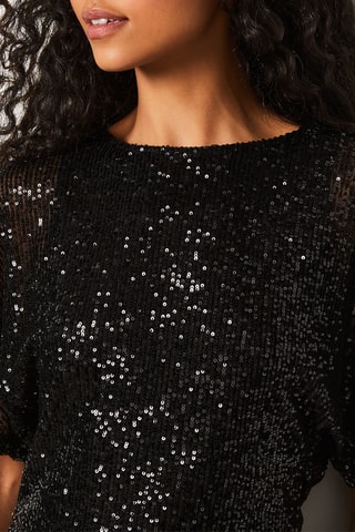 Robe droite Fegha - Noir