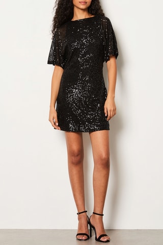 Robe droite Fegha - Noir